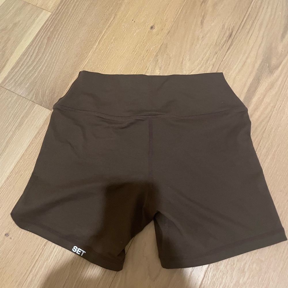Set active Women's Brown biker Shorts